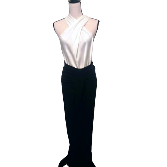 A.L.C. Elegant White Evening Sleeveless Blouse Top 8 - Picture 2 of 15